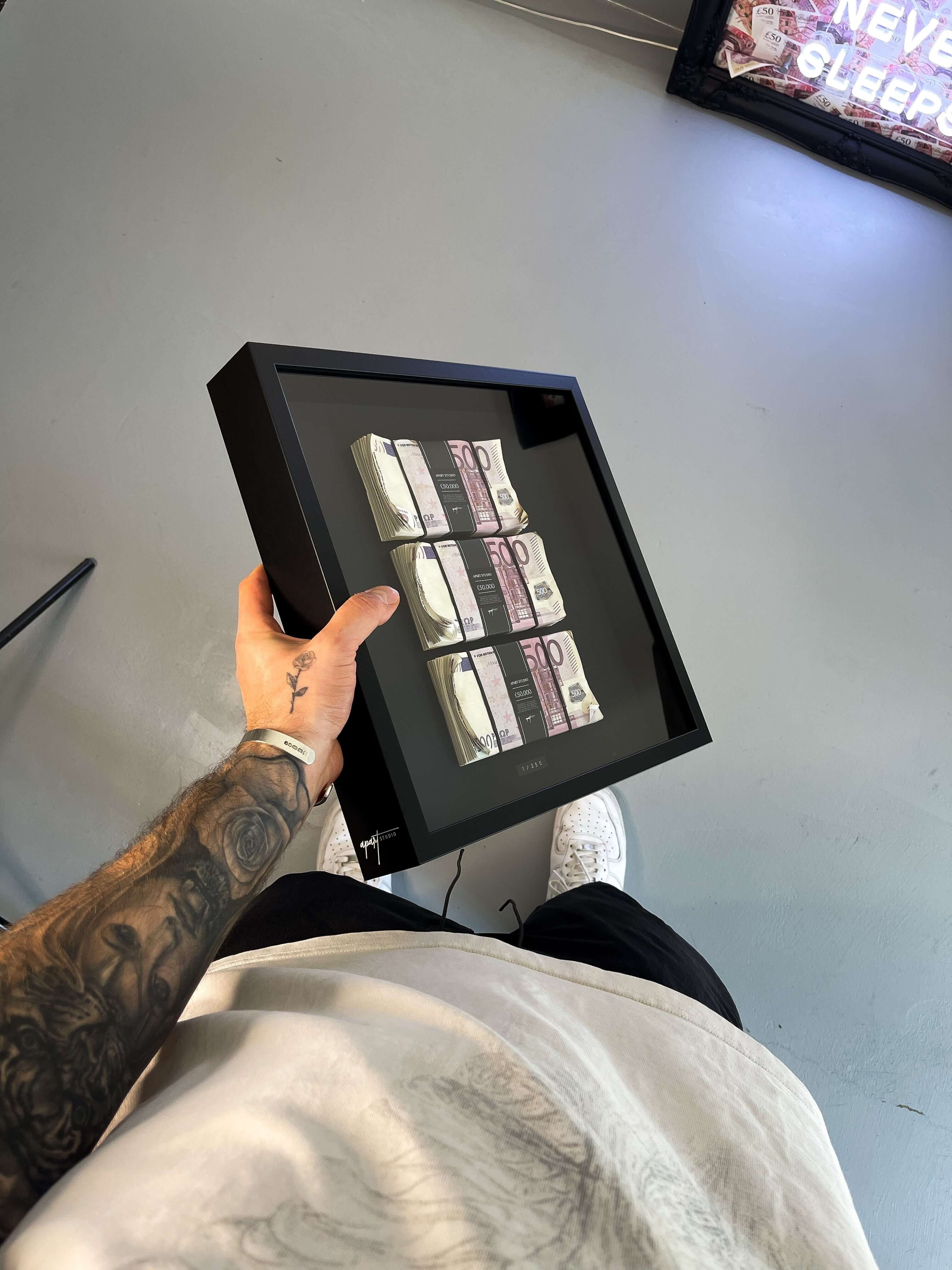 Aged Triple Stacked Frame - EUR - Image 3