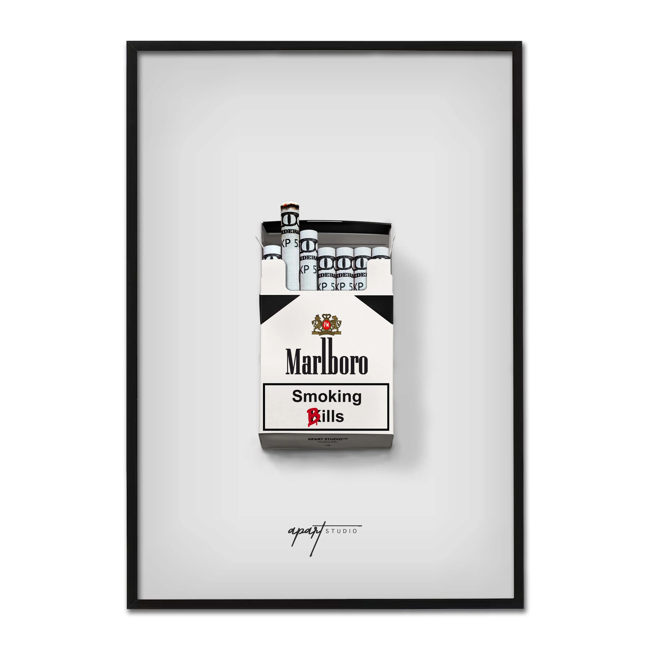 Smoking Bills Print - USD - Image 3